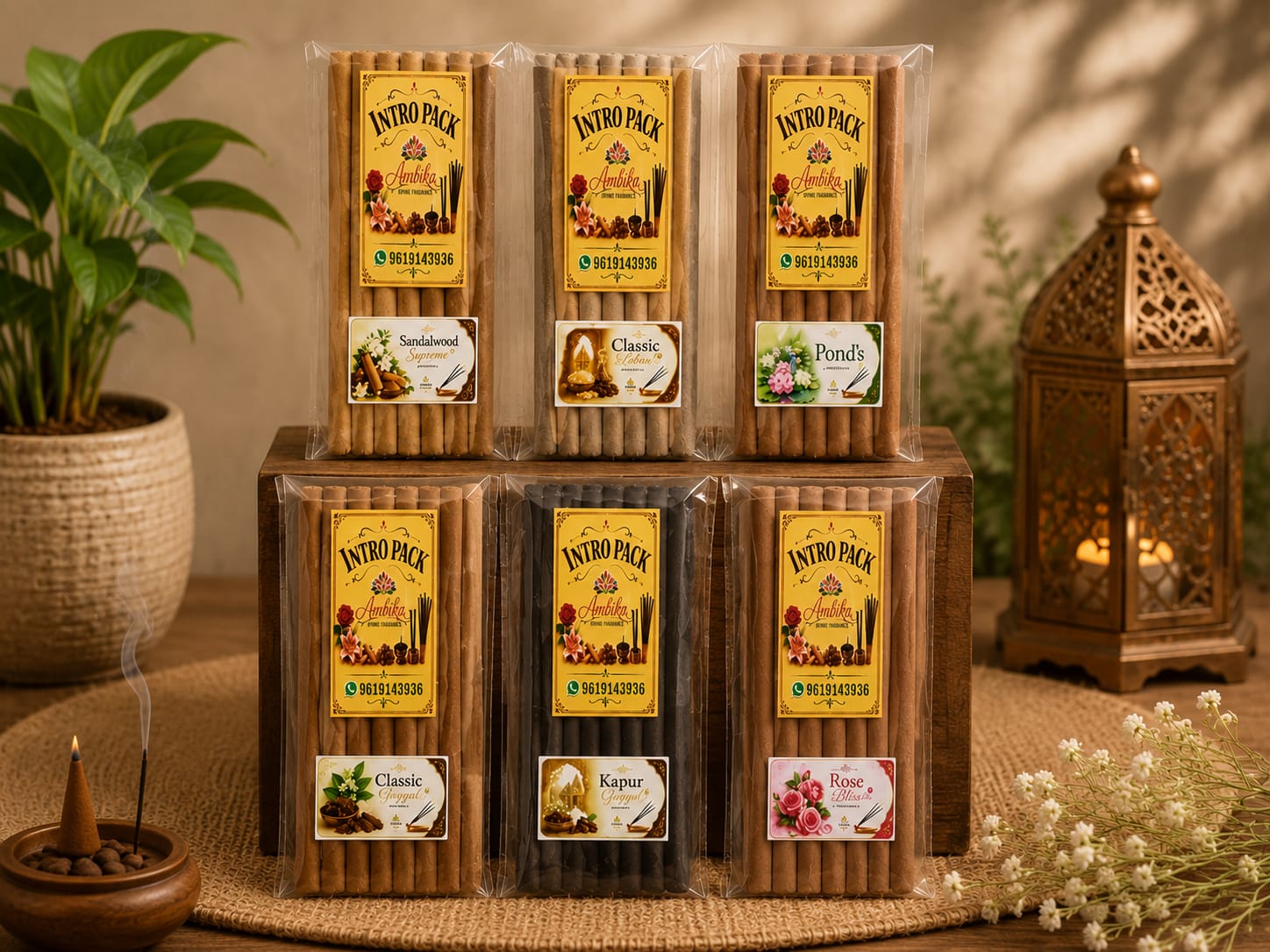 Intro Pack of 6 - Dhoop Sticks