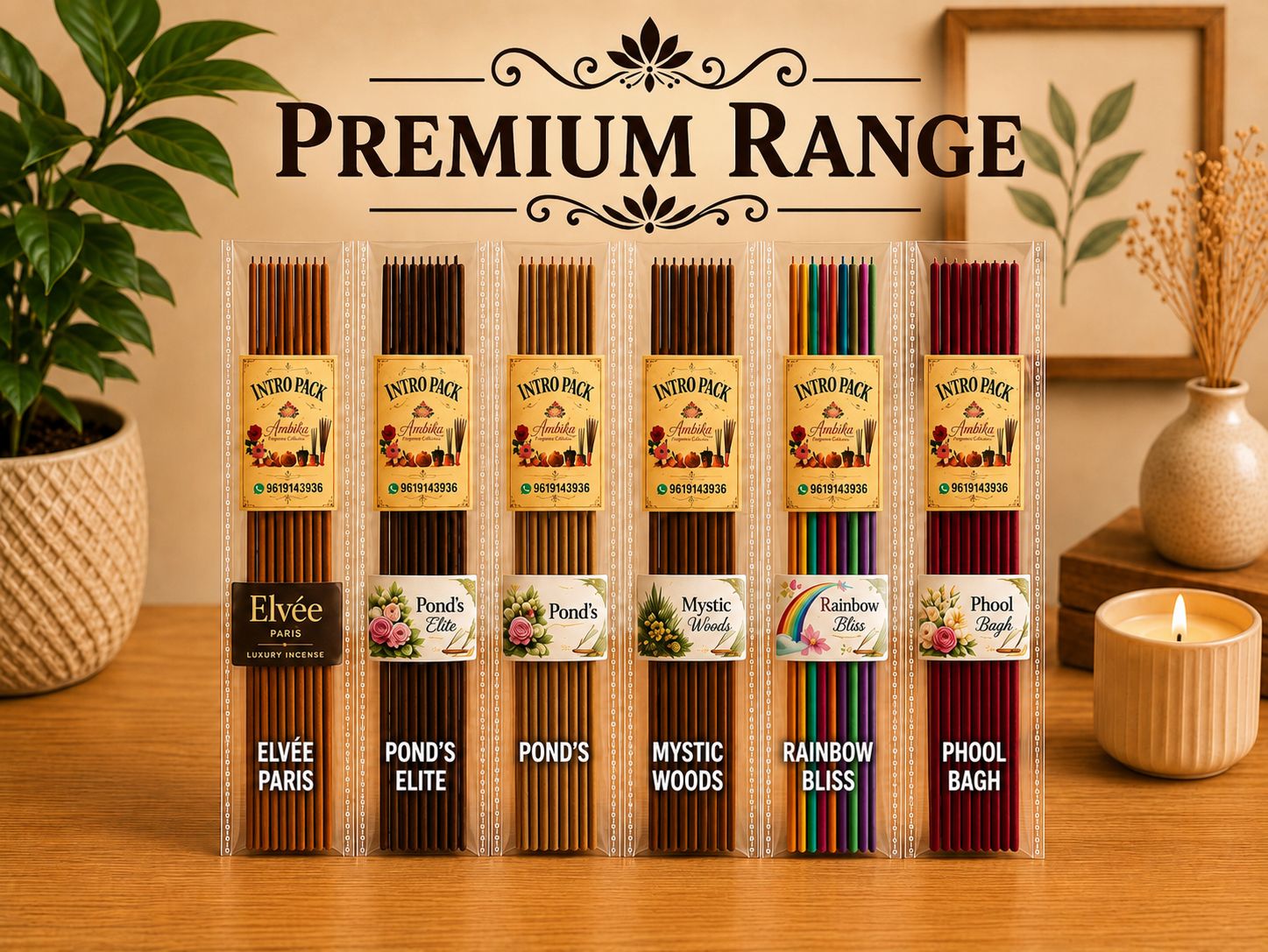 Intro Pack of 6 - Premium Range